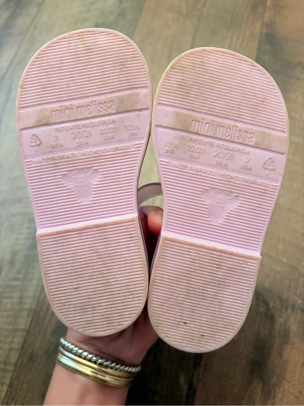 Mini Melissa Ariel Sandals
